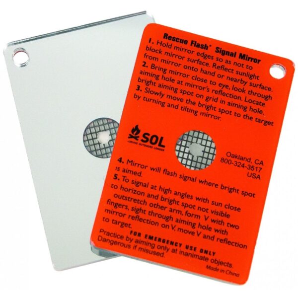 Survive Outdoors Longer Rescue Flash Floating Mirror - Precision Shot Firearms