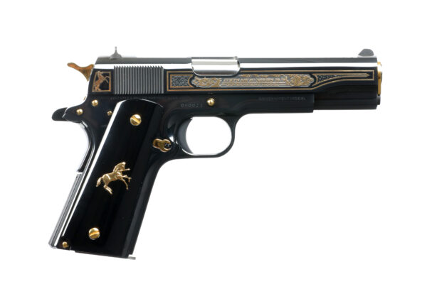 1911 OSCURO Y ORO 38SUP GOLD, O1911C-38-OYO
