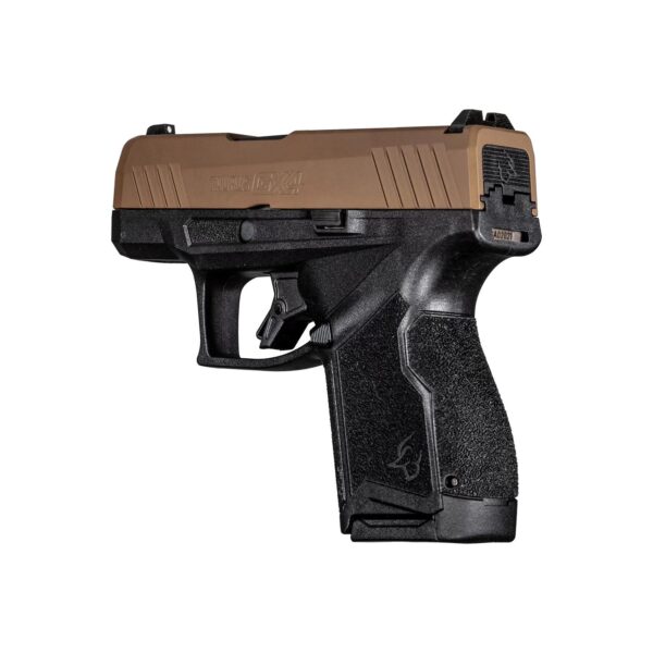 Taurus GX4 Black/Troy Coyote Brown 9mm Luger Micro-Compact 11rd 3.06" Barrel - Precision Shot Firearms