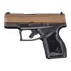 Taurus GX4 Black/Troy Coyote Brown 9mm Luger Micro-Compact 11rd 3.06" Barrel - Precision Shot Firearms