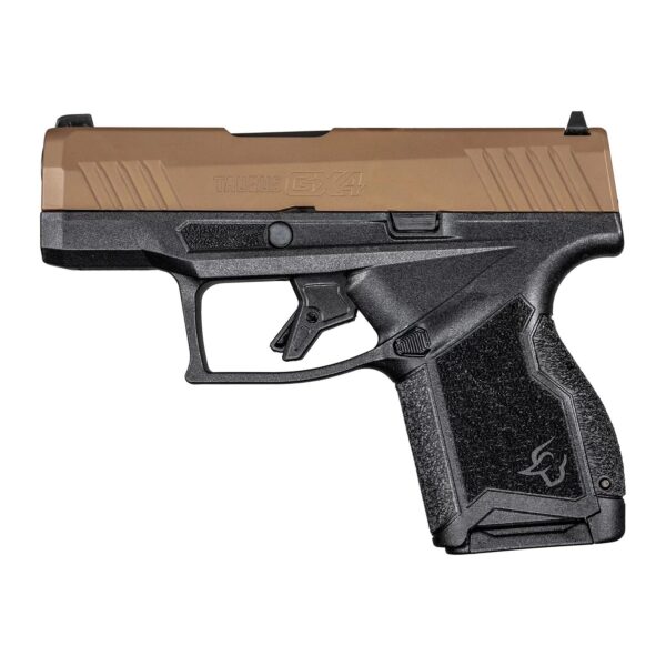 Taurus GX4 Black/Troy Coyote Brown 9mm Luger Micro-Compact 11rd 3.06" Barrel - Precision Shot Firearms