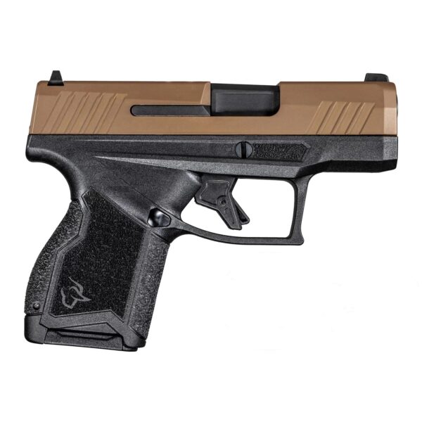 Taurus GX4 Black/Troy Coyote Brown 9mm Luger Micro-Compact 11rd 3.06" Barrel - Precision Shot Firearms