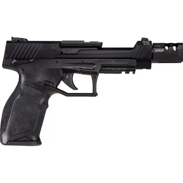 TaurusTX 22 Competition Hard Anodized Black 22 LR Black Polymer Frame 10rd Magazine (3) 5.25" Barrel - Precision Shot Firearms
