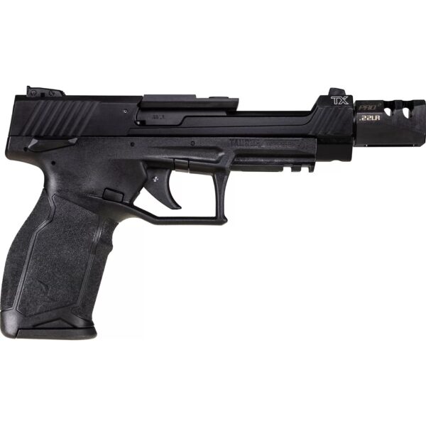 Taurus TX22 Competition SCR Handgun .22 LR 16rd Magazines (3) 5.4" Barrel Optic Ready Black - Precision Shot Firearms