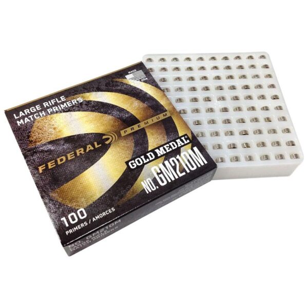 Federal Premium Gold Medal Centerfire Primers-Large Rifle Match - Precision Shot Firearms
