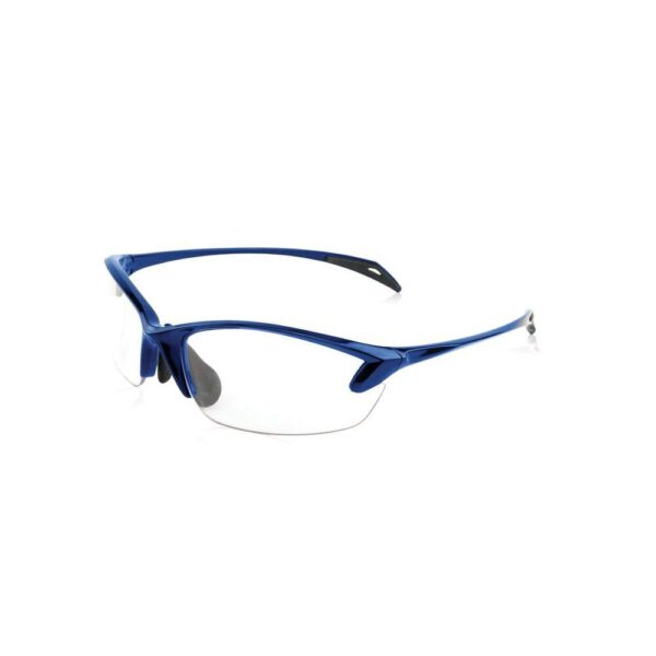 Smith & Wesson Colonel Womens Shooting Glasses Half Frame Blue with Clear Lens - Precision Shot Firearms