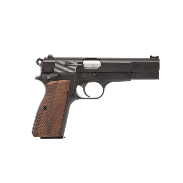 SDS Imports Inglis P-35 Hi Power Handgun 9mm Luger 15rd Magazine(1) 4.7'' Barrel Wood Grips Fiber Sights - Precision Shot Firearms