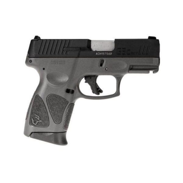 Taurus G3C "Black Slide/Gray Frame" Handgun 9mm Luger 12rd Magazines(2) 3.26'' Barrel - Precision Shot Firearms