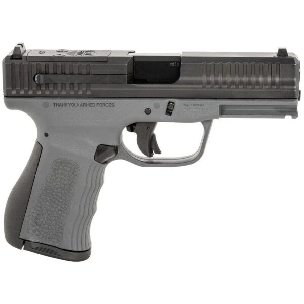 FMK Mach 9 Handgun 9mm Luger 10rd Magazine(1) 4" Barrel Optic Ready Dark Grey Frame - Precision Shot Firearms
