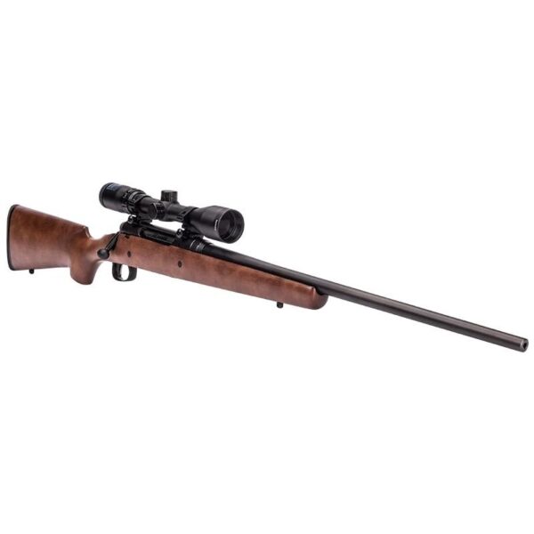 Savage Arms Axis II XP Hardwood Rifle 22-250 REM 4/rd 22" Barrel Hardwood with Scope - Precision Shot Firearms