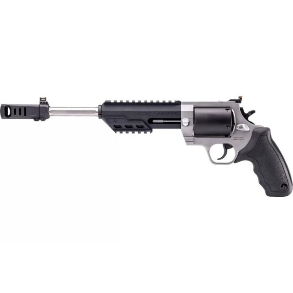 Taurus Raging Hunter 460 S&W Magnum Two Tone 5 Round Capacity 10.5" Barrel Black Grip - Precision Shot Firearms