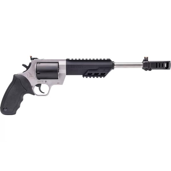 Taurus Raging Hunter 460 S&W Magnum Two Tone 5 Round Capacity 10.5" Barrel Black Grip - Precision Shot Firearms