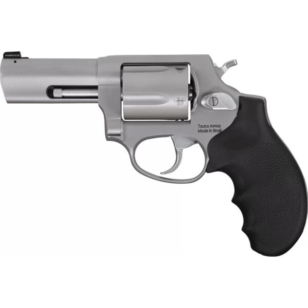Taurus Defender 605 357 Mag/38 Spl+P Matte Stainless Steel 3 in Hogue Rubber Grip Handgun 5rd Magazine - Precision Shot Firearms