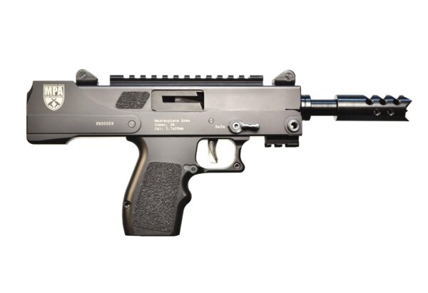 Masterpiece Arms MPA57DMG Handgun 5.7x28mm 20rd Magazine 5" Threaded Barrel Black - Precision Shot Firearms