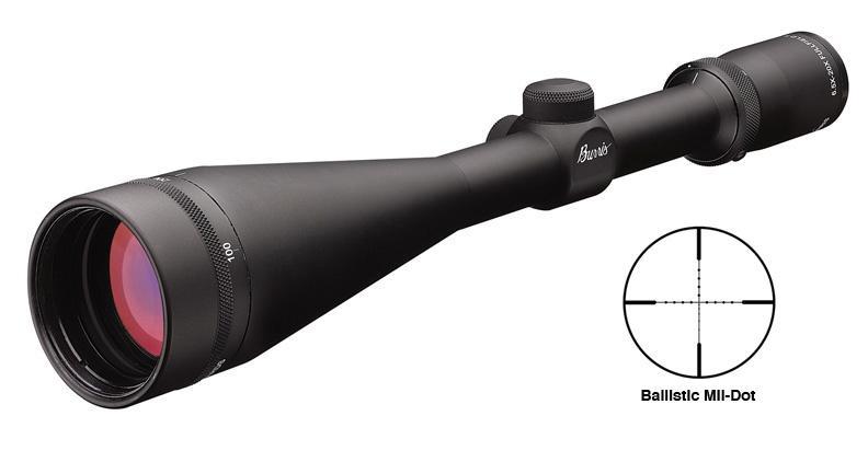 REFURBISHED Burris Fullfield II Rifle Scope - 6.5-20x50mm 1" RFP Ballistic Mil-Dot Matte - Precision Shot Firearms