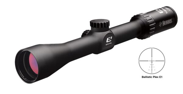 REFURBISHED Burris Fullfield II Rifle Scope - 2-7x35mm Ballistic Plex E1 Reticle Matte - Precision Shot Firearms