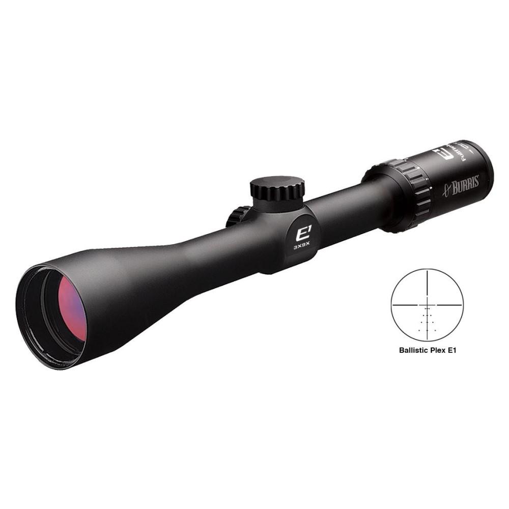 BLEMISHED Burris Fullfield E1 Rifle Scope - 3-9x40mm 1" SFP Ballistic Plex E1 Reticle - Matte Black - Precision Shot Firearms