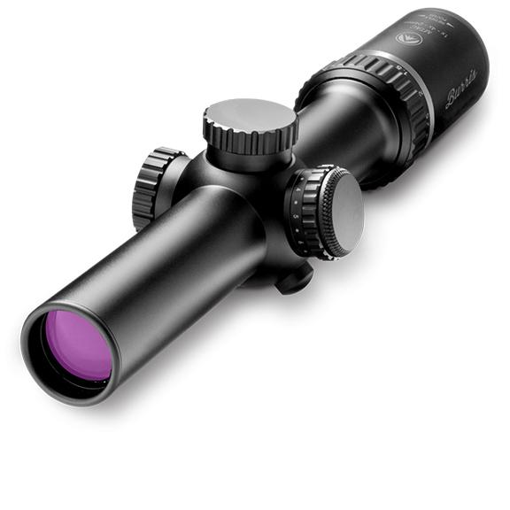 BLEMISHED Burris MTAC Rifle Scope - 1-4x-24mm Illum. Ballistic AR Reticle RFP Black Matte - Precision Shot Firearms