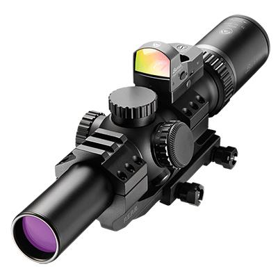 REFURBISHED Burris MTAC Rifle Scope with Tactical Kit - 1-4x-24mm Illum. Ballistic AR Reticle RFP - Precision Shot Firearms