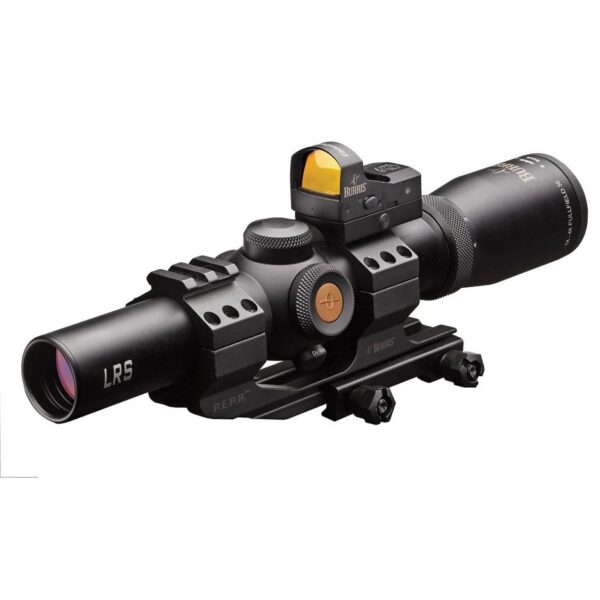 BLEMISHED Burris Fullfield TAC30 Rifle Scope Combo - 1-4x24mm 30mm Ballistic CQ Black - Precision Shot Firearms