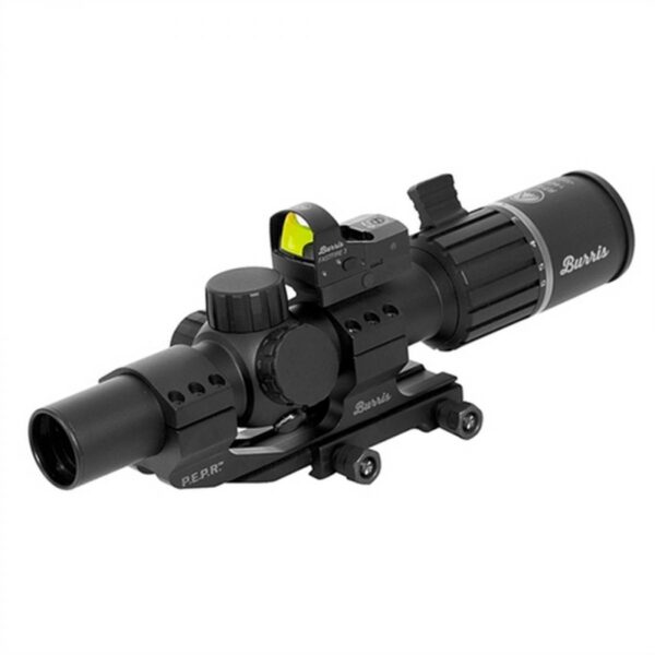 REFURBISHED Burris RT-6 Rifle Scope Combo FastFire III & PEPR Mount - 1-6x-24mm Illuminated Ballistic AR Reticle Matte Black - Precision Shot Firearms