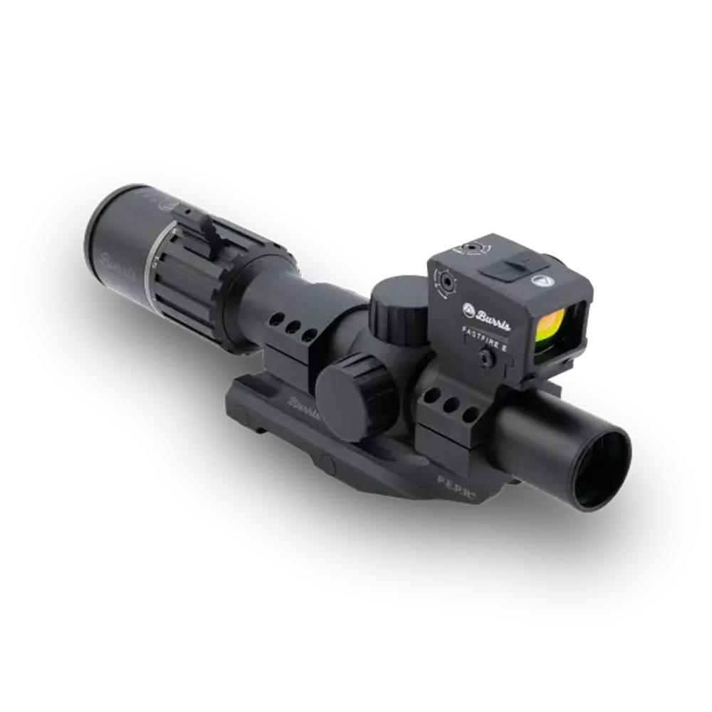 BLEMISHED Burris RT-6 Rifle Scope FastFire E Red Dot Sight Tactical Kit 1-6x24 30mm SFP Ballistic 5X Illum Black - Precision Shot Firearms