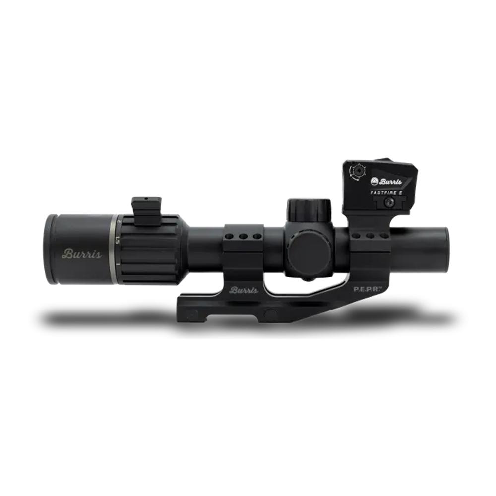 BLEMISHED Burris RT-6 Rifle Scope FastFire E Red Dot Sight Tactical Kit 1-6x24 30mm SFP Ballistic 5X Illum Black - Precision Shot Firearms