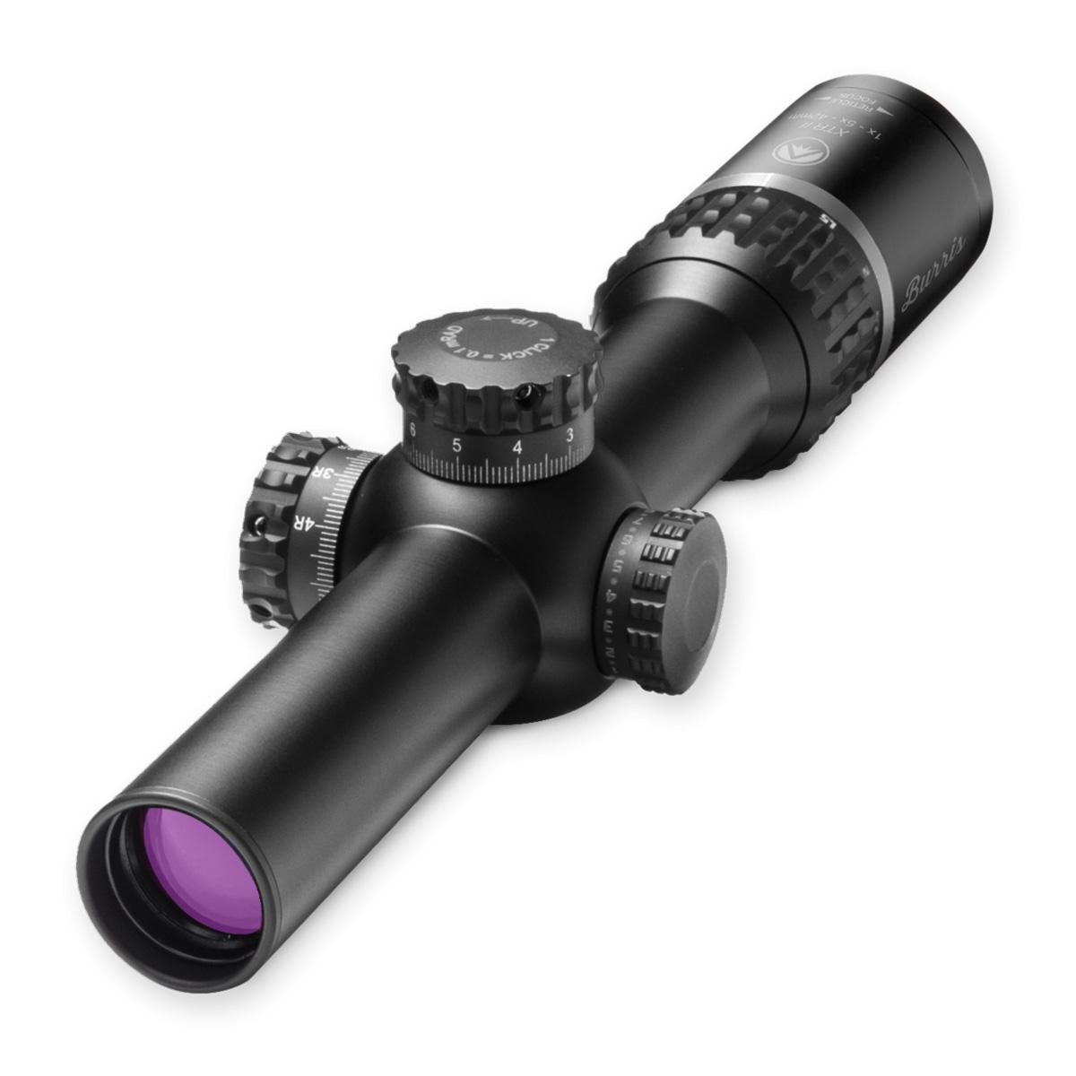 BLEMISHED Burris XTR II Rifle Scope - 1-5x24mm Illum. XTR II Ballistic CQ Mil Reticle MAD System Mil Knobs Matte - Precision Shot Firearms