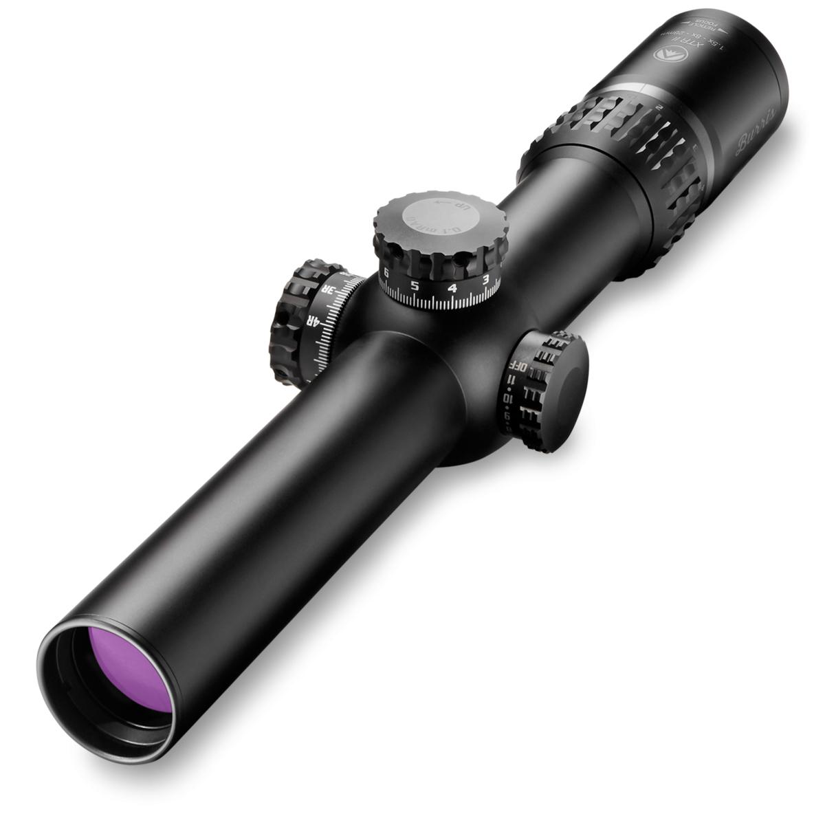 REFURBISHED Burris XTR II Rifle Scope - 1.5-5x-28mm Illuminated Ballistic 5.56 Gen 3 M.A.D. Knob System Black Matte - Precision Shot Firearms