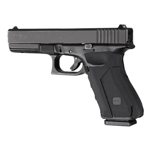 Hogue Wrapter Adhesive Grip Glock 17/17L/18/22/24/31/35/37 (Gen 3) Rubber Block Texture Black - Precision Shot Firearms