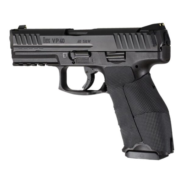 Hogue Wrapter Adhesive Grip H&K VP9 & VP40 Medium Grip Module Rubber Block Texture Black - Precision Shot Firearms