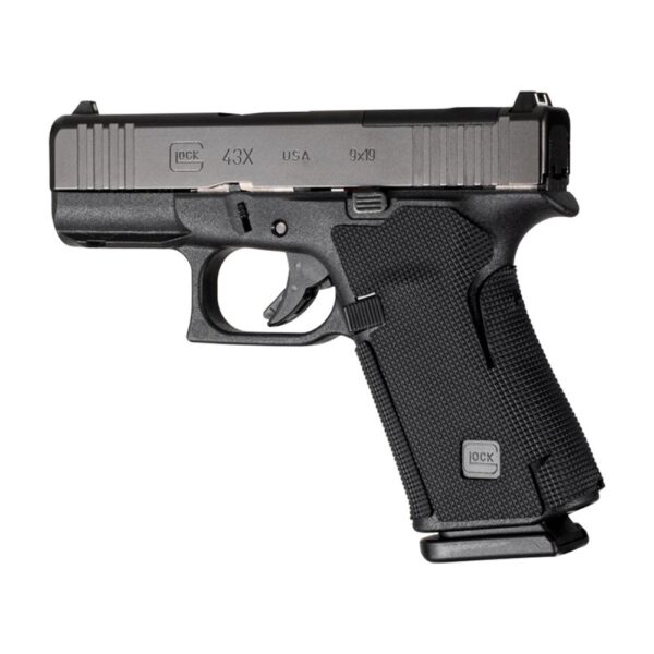 Hogue Wrapter Adhesive Grip Glock 43x/48 Rubber Block Texture Black - Precision Shot Firearms