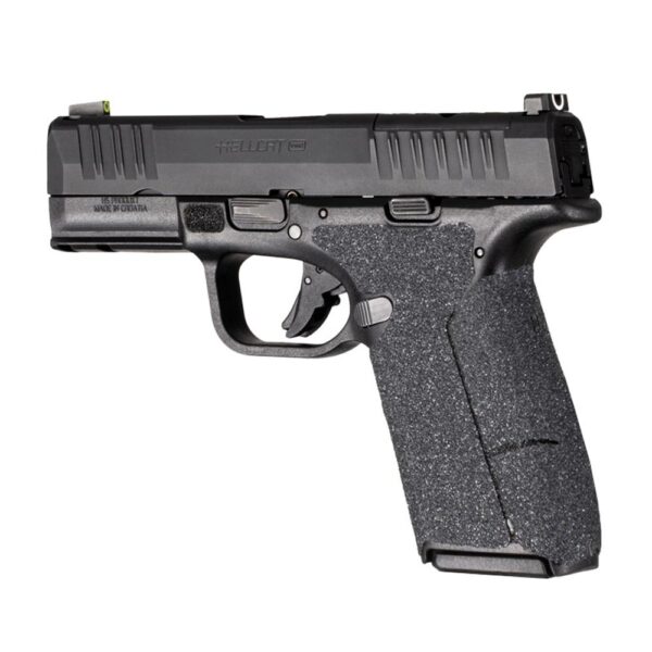 Hogue Wrapter Adhesive Grip Springfield Hellcat Pro Heavy Grit Black - Precision Shot Firearms