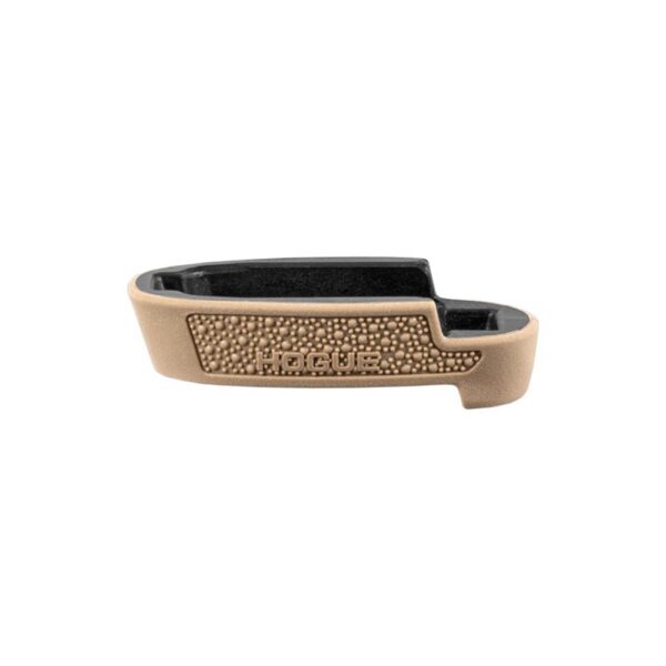 Hogue OverMolded Rubber Grip Extension Base Pad for S&W M&P 9 Shield Plus 13rd Magazines FDE - Precision Shot Firearms