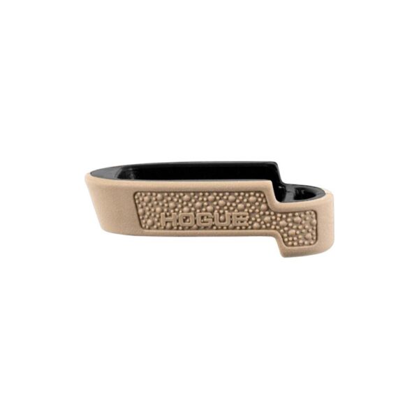 Hogue OverMolded Rubber Grip Extension Base Pad for S&W M&P Bodyguard 2.0 12rd Magazines FDE - Precision Shot Firearms