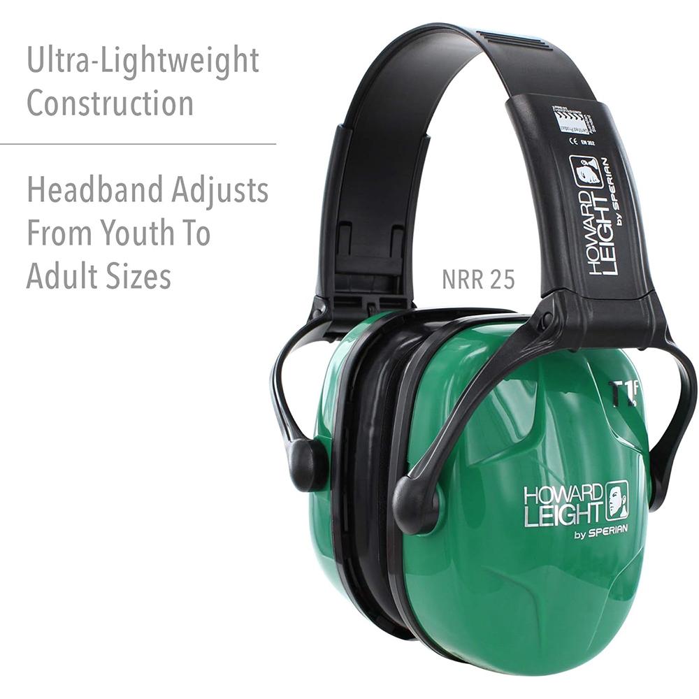 Howard Leight Shooting Sports Safety Combo Kit 25dB Ear Muffs with Clear Shooting Glasses - Precision Shot Firearms