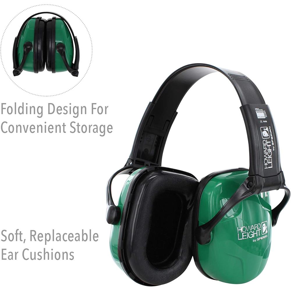 Howard Leight Shooting Sports Safety Combo Kit 25dB Ear Muffs with Clear Shooting Glasses - Precision Shot Firearms