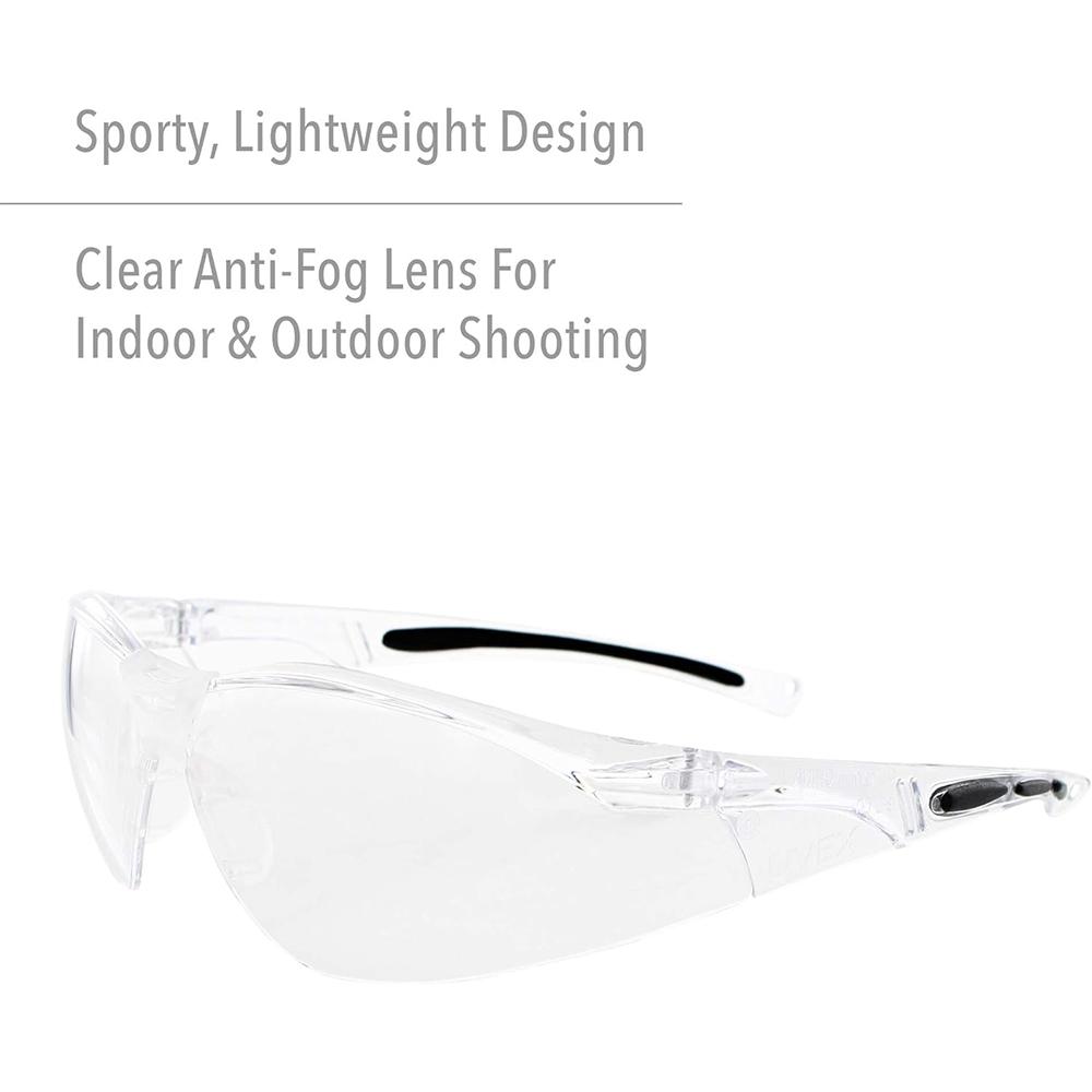 Howard Leight Shooting Sports Safety Combo Kit 25dB Ear Muffs with Clear Shooting Glasses - Precision Shot Firearms
