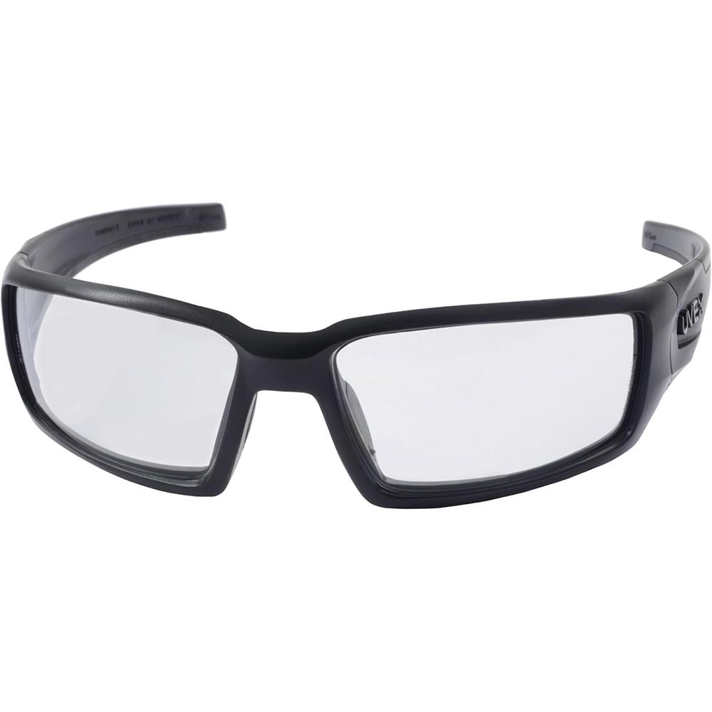 Howard Leight UVEX Hypershock Shooting Glasses Black with Clear Lens - Precision Shot Firearms