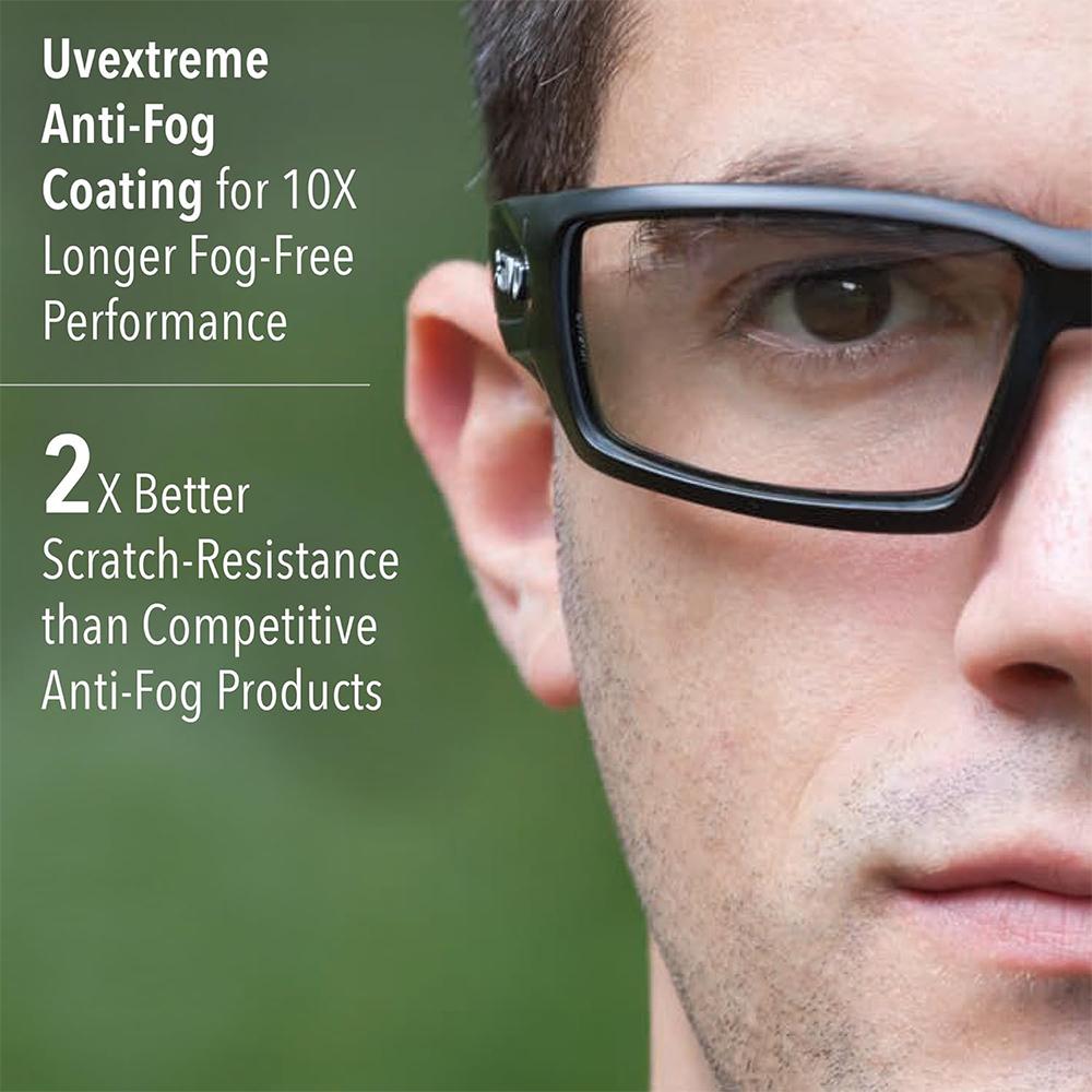 Howard Leight UVEX Hypershock Shooting Glasses Black with Clear Lens - Precision Shot Firearms