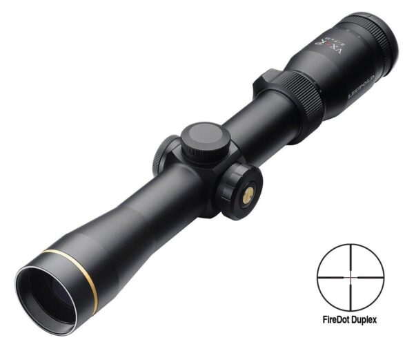 BLEMISHED Leupold VX-R Rifle Scope - 2-7x33mm Illum. FireDot Duplex 43.7-17.8' 4.2-3.7" Matte - Precision Shot Firearms