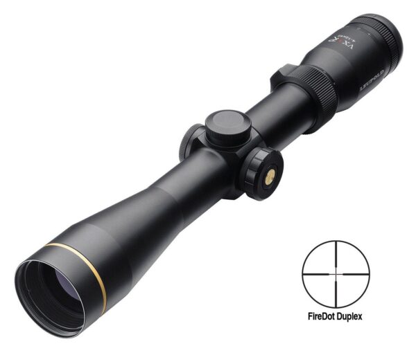 BLEMISHED Leupold VX-R Rifle Scope - 4-12x40mm CDS Illum. FireDot Duplex 21.5-10' 4.9-3.7" Matte - Precision Shot Firearms