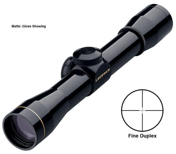 BLEMISHED Leupold FX-I Rimfire Scope - 4x28 Fine Duplex Reticle 1" Tube Matte - Precision Shot Firearms