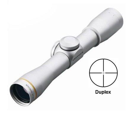 BLEMISHED Leupold FX-II Handgun Scope - 4x28mm Duplex Reticle Silver - Precision Shot Firearms