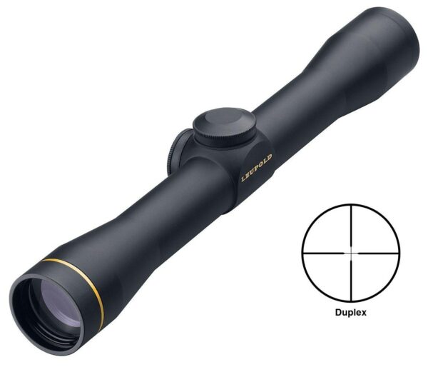 BLEMISHED Leupold Fixed Power FX-II Eye Relief Scout Rifle Scope - 2.5X28mm Duplex 22' 9.3" Matte - Precision Shot Firearms