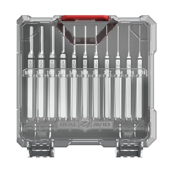 Real Avid Accu-Punch 11-Piece Roll Pin Punch Set - Precision Shot Firearms