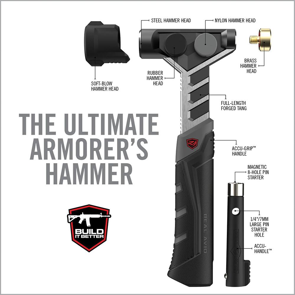 Real Avid Armorer's Master Hammer - Precision Shot Firearms