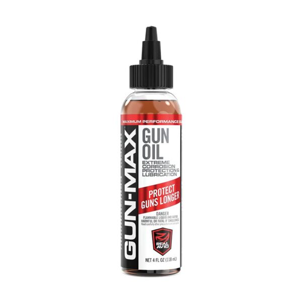 Real Avid Gun-Max Gun Oil 4 oz Squeeze Bottle - Precision Shot Firearms