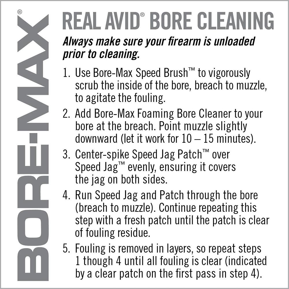 Real Avid Bore-Max Speed Brush .375 - Precision Shot Firearms