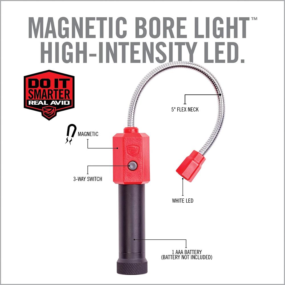 Real Avid Magnetic Bore Light - Precision Shot Firearms